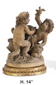 Antique French Clodion Style Terracotta Figure Group Antique Sculpture Lovely Antiques Antiques