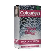 It takes one hour to get the effect and you need to start with the darkest parts of your hair. Colourless Hair Colour Remover Maximum Conditioner Wilko