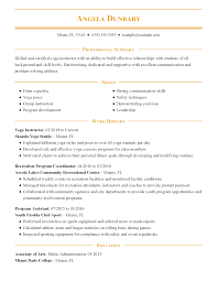 Depending on the type of post, you may be. 2021 Best Yoga Instructor Resume Example Myperfectresume
