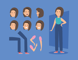 Here's a roundup—in no particular order—of the features women love on a guy; Young Woman With Body Parts Characters 2546468 Vector Art At Vecteezy
