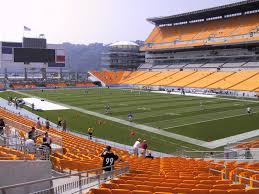 heinz field view from lower level 118 vivid seats