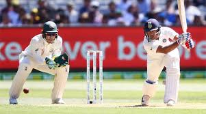 Cheteshwar pujara, caught paine, bowled cummins for 0. To The Manor Born Mayank Agarwal Stars On Test Debut Cricket Country