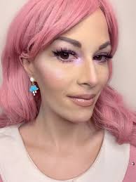 Retro Sun and Rain Cloud Kitsch Kawaii Dangle Earrings