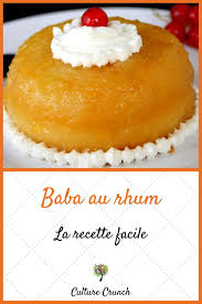 Baba Au Rhum La Recette Facile French Recipes