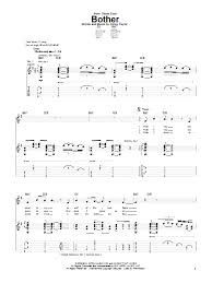 Stone Sour Bother Sheet Music Pdf Notes Chords Metal Score Easy Guitar Tab Download Printable Sku 23596