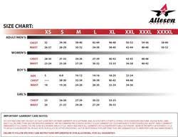 epl jersey sizing chart