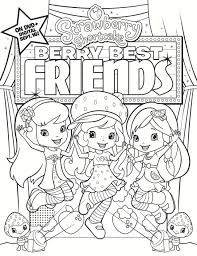 You can get free stickers too when you buy the coloring book. Get This Fun Strawberry Shortcake Coloring Pages For Girls 09418