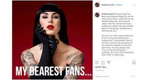 Effective today, kat von d will no longer be in the beauty business. Kat Von D Is Now Kvd Vegan Beauty Professional Beauty