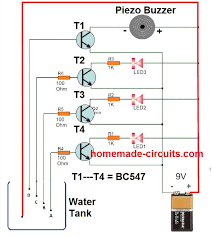 So i added an inductor to delay the input to the not gates in the pulse detector circuit and it worked: Simple Water Level Indicator Circuits With Images Homemade Circuit Projects