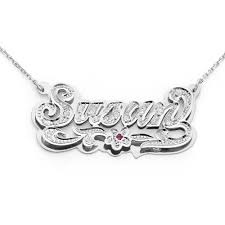 Silver Name Necklace Image