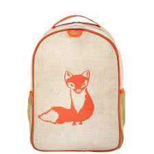 Black And Orange Fox Name Orange Fox Toddler Backpack Toddler Backpack Orange Backpacks Backpacks