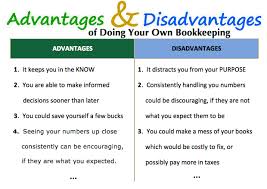 Additionally, try to think of examples from your own career. Advantages And Disadvantages Of Doing Your Own Bookkeeping Bookkeeping Accounting And Finance Bookkeeping Services