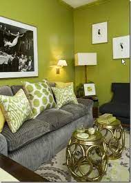 Dig These Gold Side Tables As A Coffee Table Green Living Room Decor Living Room Green Green Rooms