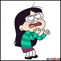 All credits for the music! How To Draw Gravity Falls Characters Drawing Tutorials Drawing How To Draw Gravity Falls Illustrations Drawing Lessons Step By Step Techniques For Cartoons Illustrations