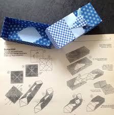 Komplette faltanleitung für das glücksschwein und pdf zum download. Faltanleitung Origami Schachtel