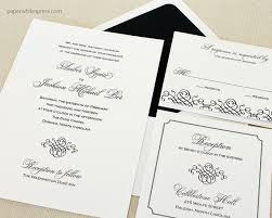 Black Tie Wedding Invitations Formal Wedding By Paperwhitespress Black Tie Wedding Invitations Black Tie Invitation Classic Wedding Invitations