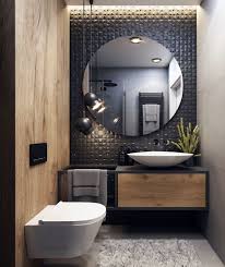 Washroom design is no different and for the last year or two, rounded forms have been on a steady rise while more severe square shapes have declined. Pin By Olga Gajewska On Powder Rooms Bathroom Inspiration Decor Bathroom Interior Design Bathroom Design Luxury