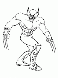Fortnite coloring pages wolverine ausmalbilder wolverine malvorlagen kostenlos zum ausdrucken. Wolverine Color Pages Coloring Home