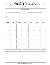 Tips Study Student Planner Template Printable Planner Monthly Planner Printable