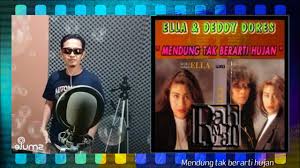 Masa lalu hitam didalam hidupku dapatkah ku jadikan putih kegagalan cintaku juga keyakinan tergoyah oleh keadaan. Mendung Tak Berarti Hujan Deddy Dores Feat Ella Karaoke Duet Bareng Lirik Tanpa Vokal Cewek Youtube