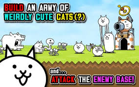 Los gatos son animales lindos y parecen bastante . The Battle Cats Mod Apk 10 10 0 Hack Many Stew Android