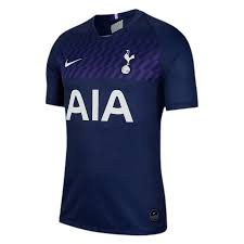 Tottenham hotspur 20/21 official kit by nike. Nike Tottenham Hotspur Herren Auswarts Trikot 2019 20 Dunkelblau Weiss Fussball Shop