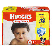 Snug Dry Diapers Jumbo Pack Size 3 Diapers Huggies 34 Ea Delivery Cornershop By Uber Canada