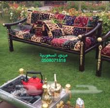 مركاز كراسي حديد جلسات عربي جلسة شعبية تراثية