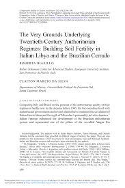 Coffee machine servicing definition of fascism mussolini quote. Pdf The Very Grounds Underlying Twentieth Century Authoritarian Regimes Building Soil Fertility In Italian Libya And The Brazilian Cerrado
