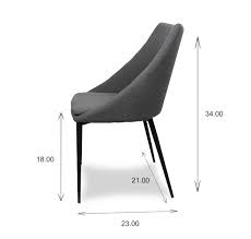 1 reasons to buy plus size dining chairs. Tori Dining Chair Scandesigns Furniture