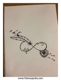 Watercolor tattoos are becoming extremely popular and combining it with arrows is a great equation. Infinity Tattoo Google Search Feather Tattoos Infinity Tattoo Infinity Tattoos