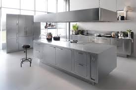 hygienic stainless steel kitchen