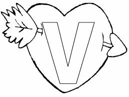 In this section we have collected coloring that help kids master the alphabet, learn numbers and, most importantly, learn how to write neatly. Preschool Kids Learning Letter V Coloring Page Bulk Color