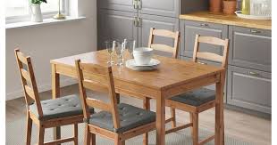 Jokkmokk Table And 4 Chairs Antique Stain Ikea Antique Stain Jokkmokk Soft Chair