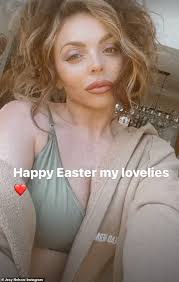 June 14, 1991) is an english singer. Jesy Nelson Puts Busty Display Wearing Olive Bra And Beige Hoodie In Scorching Easter Clip Uk Time News