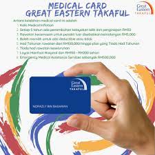 Hopefully ini membantu and please do not bergantung dengan medical card company. à¦Ÿ à¦‡à¦Ÿ à¦° Azly Great Eastern Takaful Baharu Medical Card Dari Great Eastern Takaful Pelbagai Manfaat Yang Anda Boleh Dapat Daripada Medical Card Ini Ianya Pelan Kalis Medical Inflation Hubungi Azly Utk Mendapatkan Maklumat