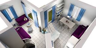 Birds Eye View Of A House With Furniture Summer House Bird Eye View Summer House House Home