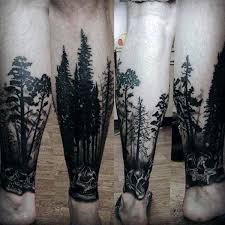 Top 101 Forest Tattoo Ideas 2020 Inspiration Guide Forest Tattoos Lower Leg Tattoos Tattoos For Guys