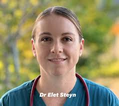 Clinicians and staff are excited to announce the addition of 2 new doctors  to the Clinical team: Elet Steyn gained her degree in South Africa after  working as a physiotherapist for a