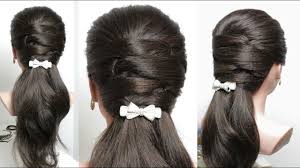Do you like colored hairs ? Easy Everyday Hairstyle For Long Medium Hair Youtube Easy Everyday Hairstyles Medium Hair Styles Hair Styles
