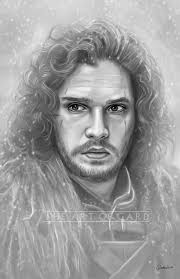 Portrait of Actor Kit Harington