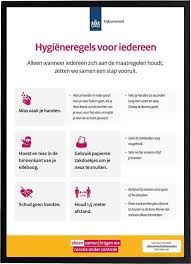 De lockdown wordt langzaam versoepeld. Bol Com Poster Corona Maatregelen Large 70x50 Cm Covid 19