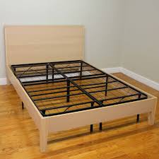 It also gives an innerspring bed more bounce and this type of box spring is split in two for delivery purposes. Metal Bed Frame Platform Mattress Foundation Twin King Cal King Queen Full Beds Bed Frames Home Garden