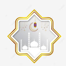 Mosque Png In Gold Shape With Lantern Masjid Mosque Masjid Png Png And Vector With Transparent Background For Free Download Gold Shapes Banner Shapes Free Vector Graphics