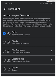 The first item listed is who can see your future posts. How To Make Your Friends List Private On Facebook