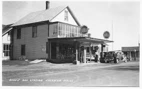 Blue S Gas Station Jackman Maine Old Gas Stations Gas Station Service Station