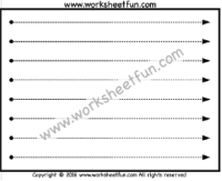 horizontal line tracing one worksheet free printable worksheets worksheetfun