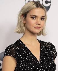 Maia Mitchell Round Face Haircuts Bob Haircut For Round Face Bob Hairstyles For Round Face