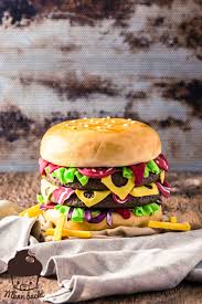 Wie wäre es mit einer. Schritt Fur Schritt Anleitung Hamburger Motivtorte Mann Backt