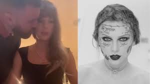 Taylor Swift's YouTube Short with Travis Kelce #taylorswift